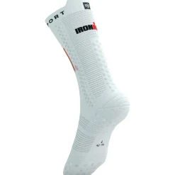Compressport Pro Racing Bike Compressiesokken v4.0 - Ironman 2025 - white/sunset - L1