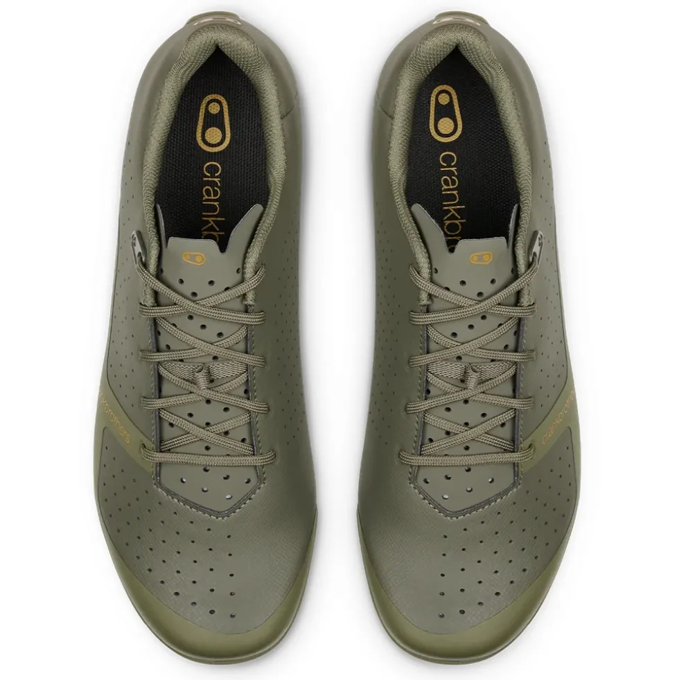 Crankbrothers Candy Lace Gravel-Schoenen - green/dark green/ochre