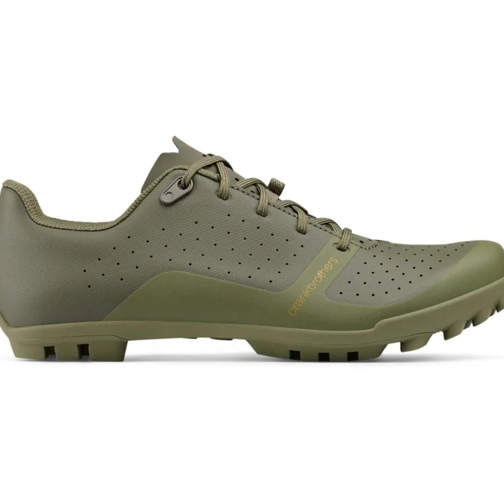 Crankbrothers Candy Lace Gravel-Schoenen - green/dark green/ochre