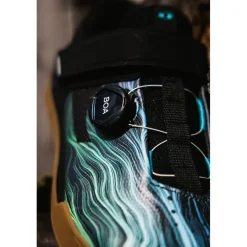Crankbrothers Mallet BOA® MTB-Schoenen - Swirl Limited Edition - zwart/blauw/gum