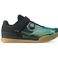 Crankbrothers Mallet BOA® MTB-Schoenen - Swirl Limited Edition - zwart/blauw/gum