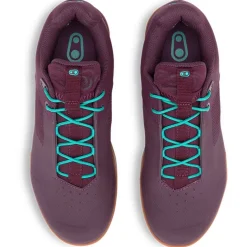 Crankbrothers Mallet Lace MTB-Schoenen - purple haze/teal blue/gum