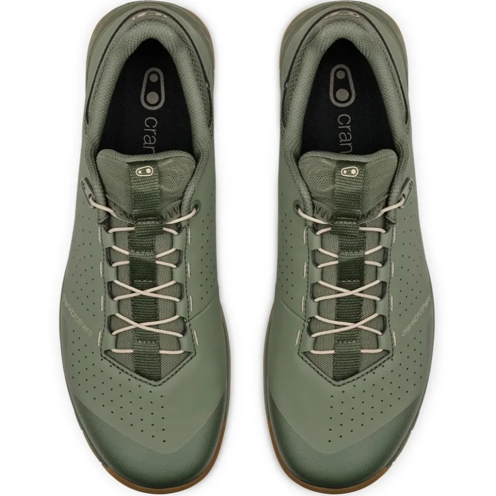 Crankbrothers Mallet Trail Speed Lace MTB-Schoenen - green/sand/gum