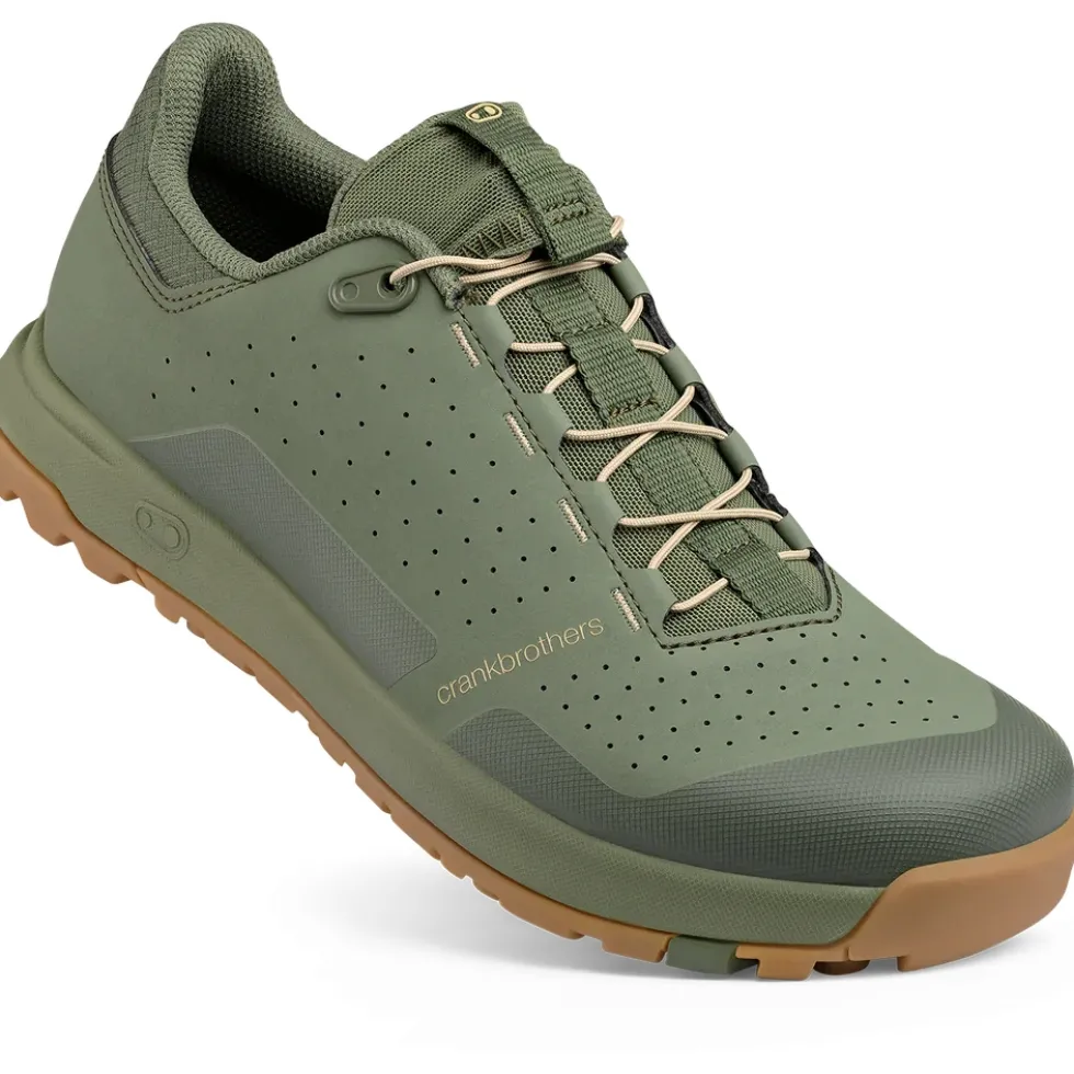 Crankbrothers Mallet Trail Speed Lace MTB-Schoenen - green/sand/gum