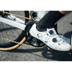 Crono CR1 Racefietsschoenen - White | Full Carbon Sole