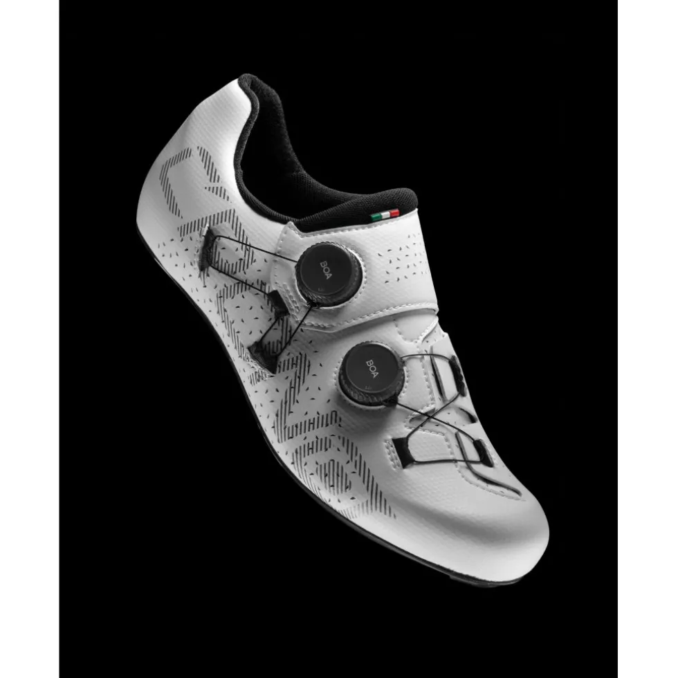 Crono CR1 Racefietsschoenen - White | Full Carbon Sole