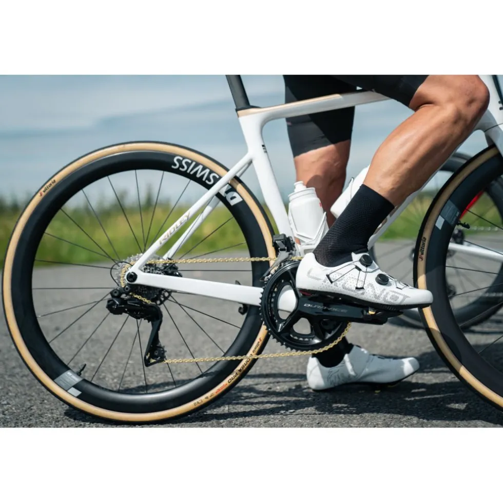 Crono CR1 Racefietsschoenen - White | Full Carbon Sole