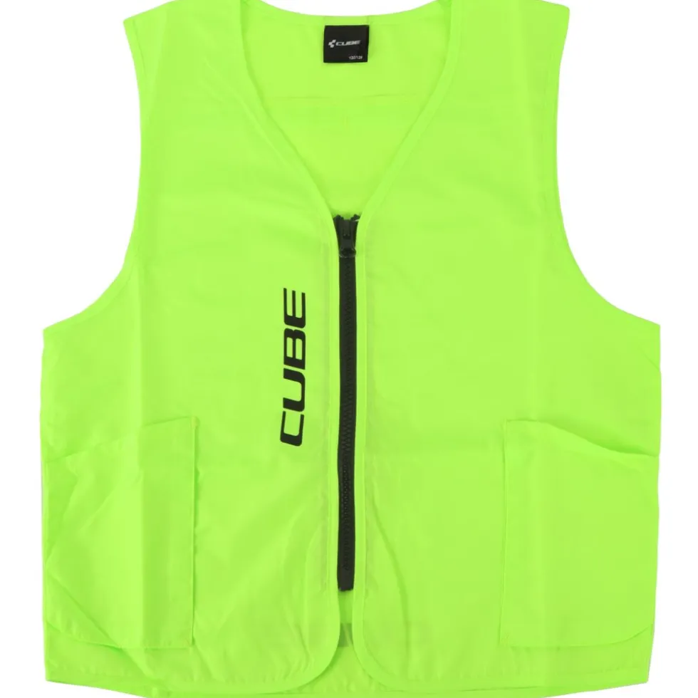 CUBE ROOKIE CMPT Veiligheidsvest Kinderen - neon yellow