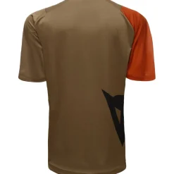 Dainese HgAER Shirt met Korte Mouwen Heren - rood/bruin/zwart