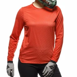 Dainese HgAER Shirt met Lange Mouwen Dames - rood