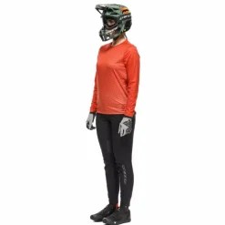 Dainese HgAER Shirt met Lange Mouwen Dames - rood
