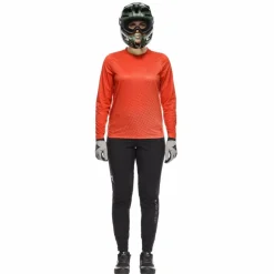 Dainese HgAER Shirt met Lange Mouwen Dames - rood