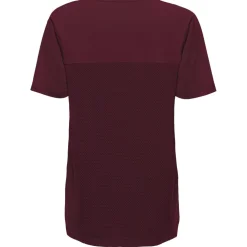Dainese HgROX Shirt met Korte Mouwen Dames - windsor wine