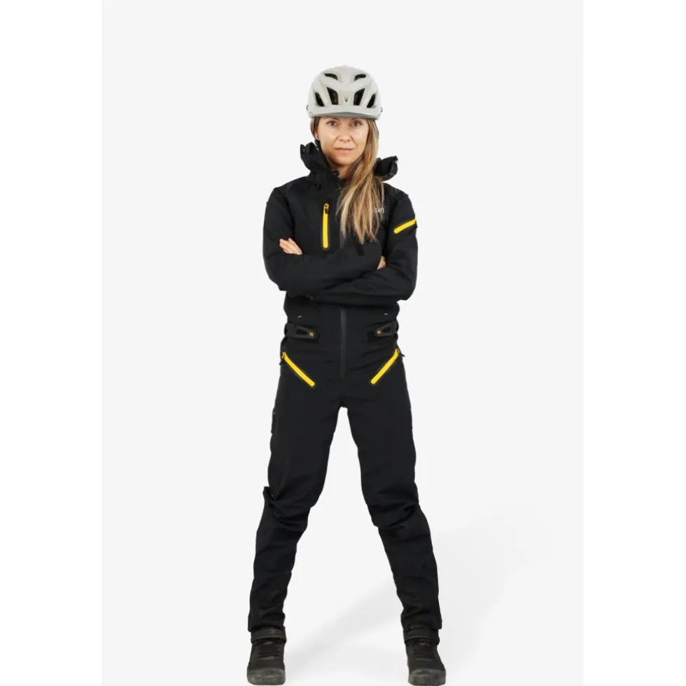 Dirtlej Core Edition V4.0 Dirtsuit Dames - zwart/honey