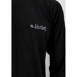 Dirtlej Mountee Long MTB Shirt Heren - zwart