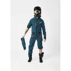 Dirtlej SFD Edition V4.0 Dirtsuit - Straight Cut - greenblue cherry