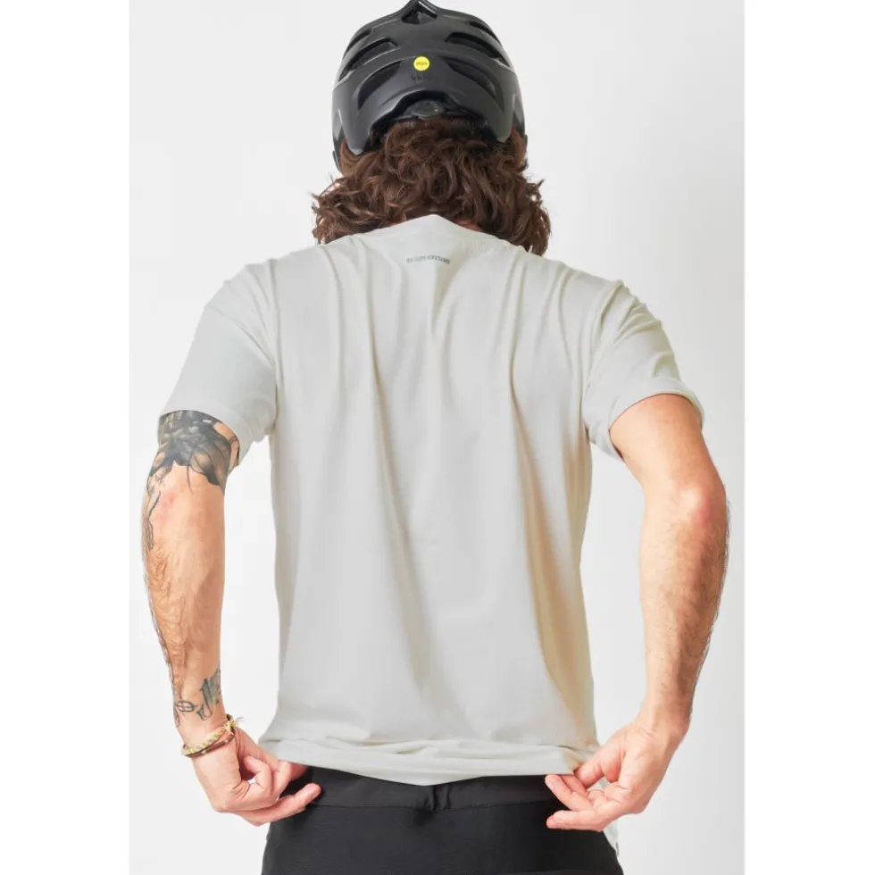 Dirtlej Supima T-Shirt Heren - off white