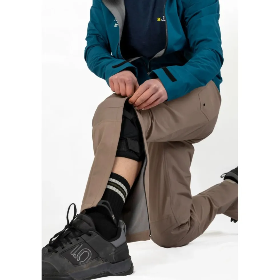 Dirtlej Trailscout Waterproof Long Broek - Loose Cut - dark dust grey