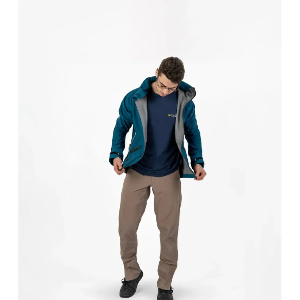 Dirtlej Trailscout Waterproof Long Broek - Loose Cut - dark dust grey