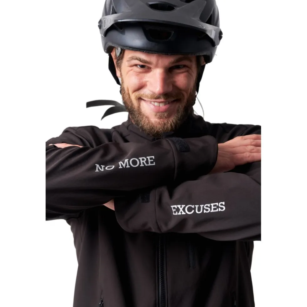 Dirtlej Weathershield Warm Softshell Jas - zwart