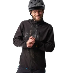 Dirtlej Weathershield Warm Softshell Jas - zwart