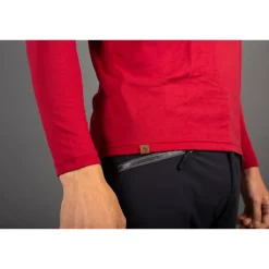 Endura BaaBaa Blend Baselayer met Lange Mouwen Heren - zwart