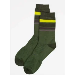 Endura BaaBaa Merino Stripe Sokken Middellang - matt black