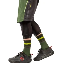 Endura BaaBaa Merino Stripe Sokken Middellang - matt black