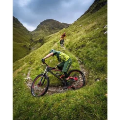 Endura BaaBaa Merino Stripe Sokken Middellang - matt black