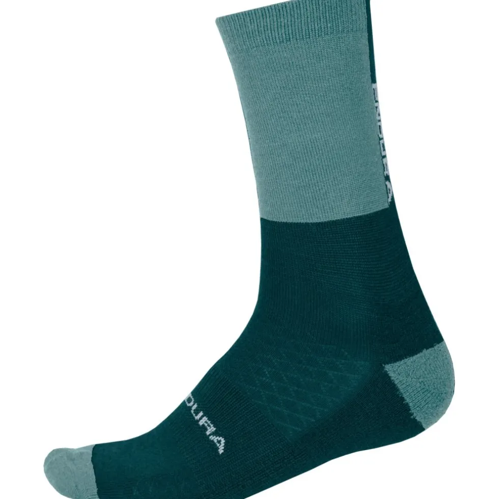 Endura BaaBaa Merino Winter Sokken Dames - dark teal