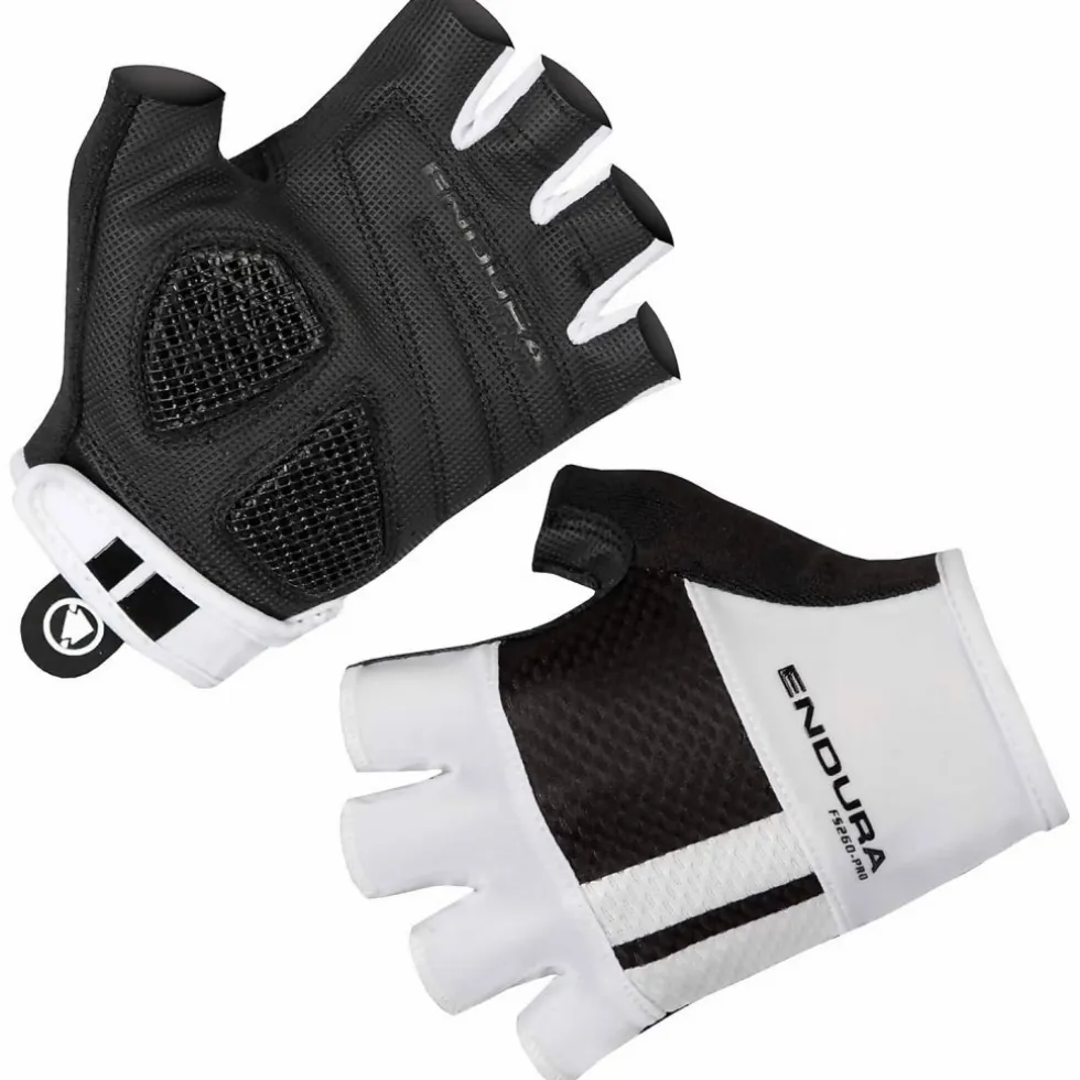 Endura FS260-Pro Aerogel II Handschoenen met Korte Vingers Dames - wit