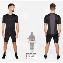 Endura Transloft Hemd met Korte Mouwen Heren - zwart