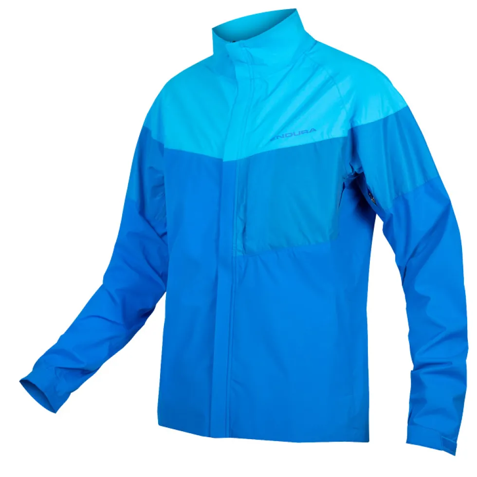Endura Urban Luminite II Jas Heren - hi-viz blue / reflective