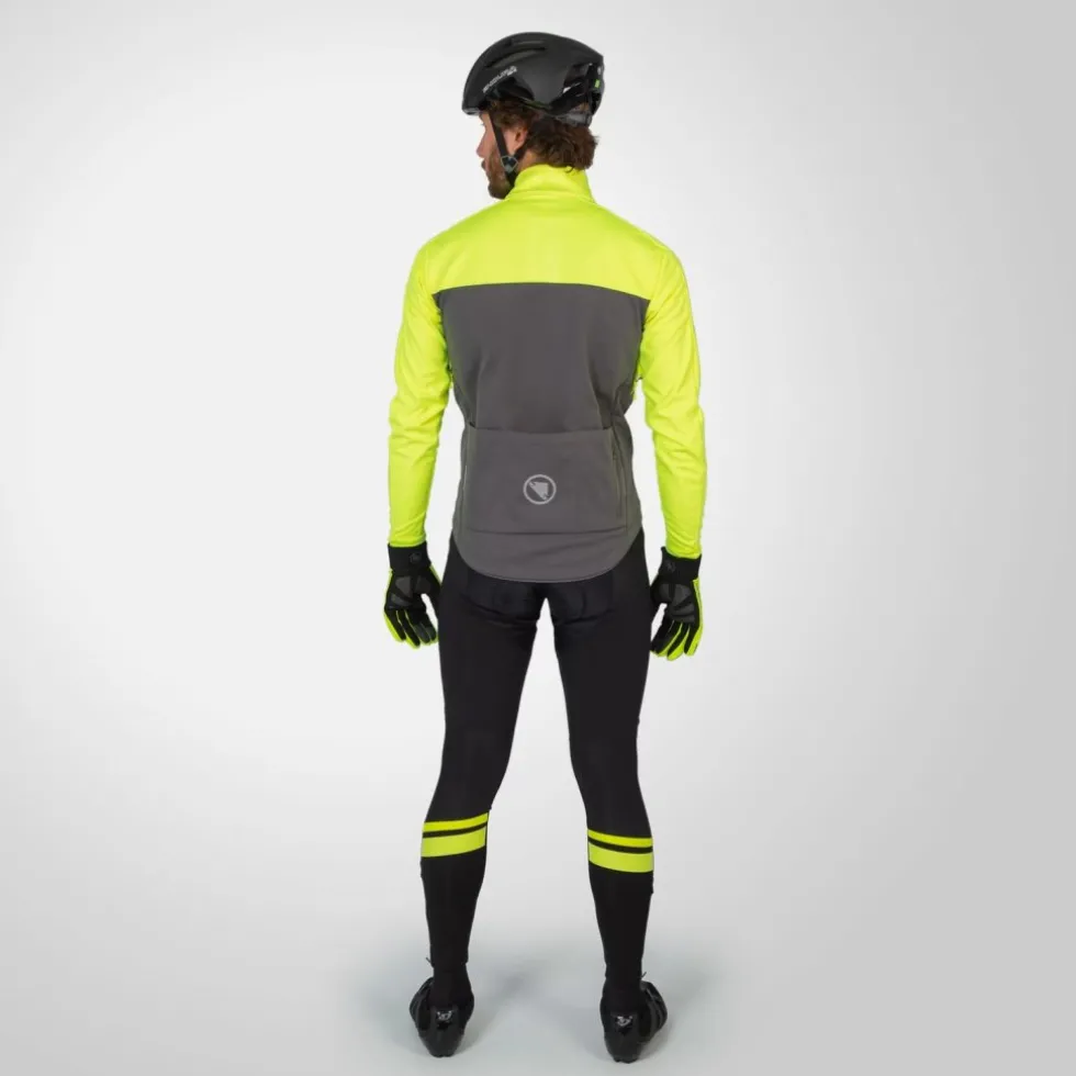 Endura Windchill II Jas Heren - hi-viz yellow