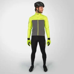 Endura Windchill II Jas Heren - hi-viz yellow
