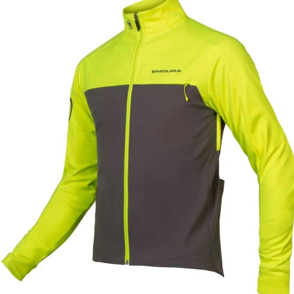 Endura Windchill II Jas Heren - hi-viz yellow