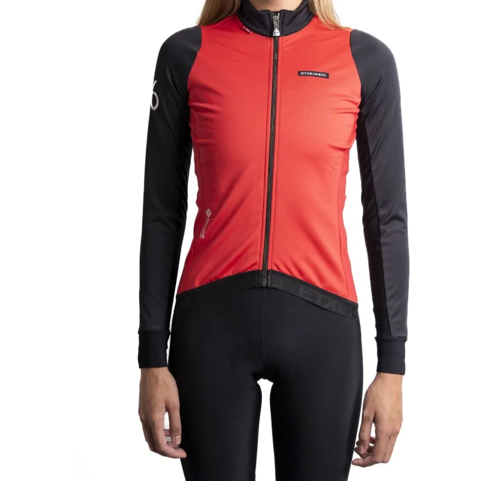 Etxeondo 76 Jas Dames - Rood/Zwart