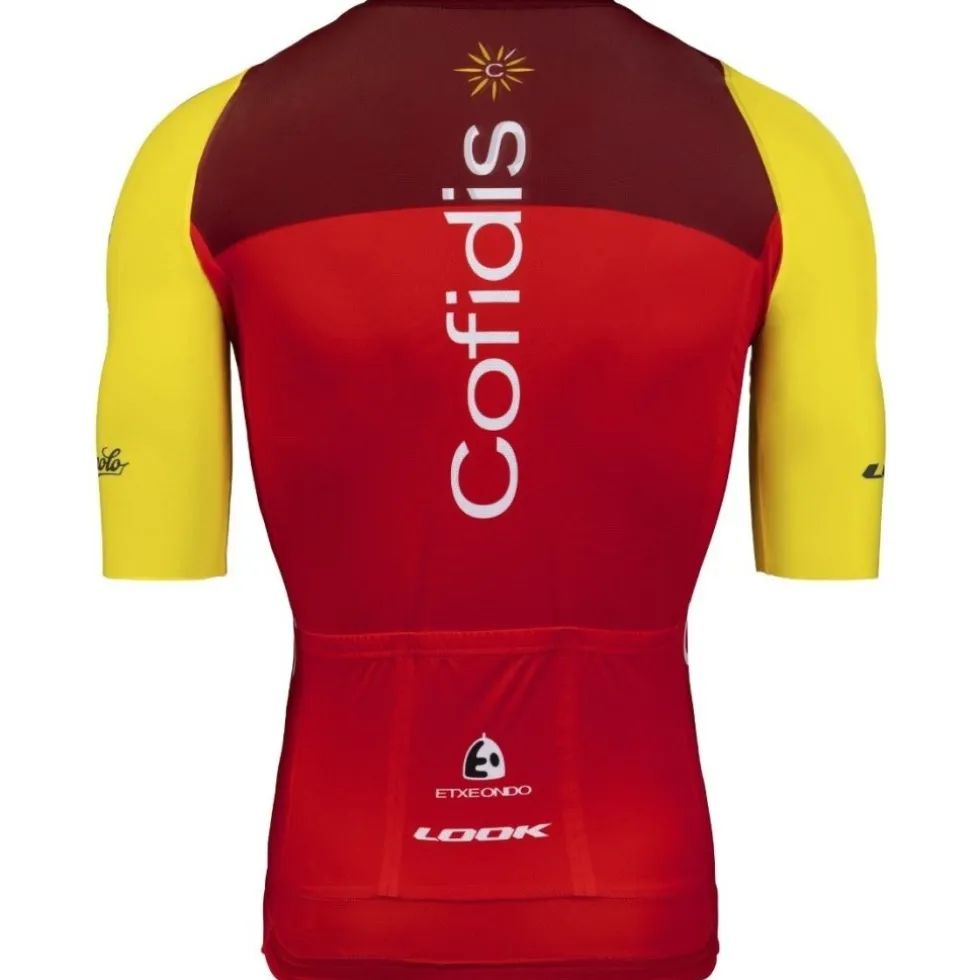 Etxeondo Aero Fietsshirt met Korte Mouwen Heren - Team Cofidis