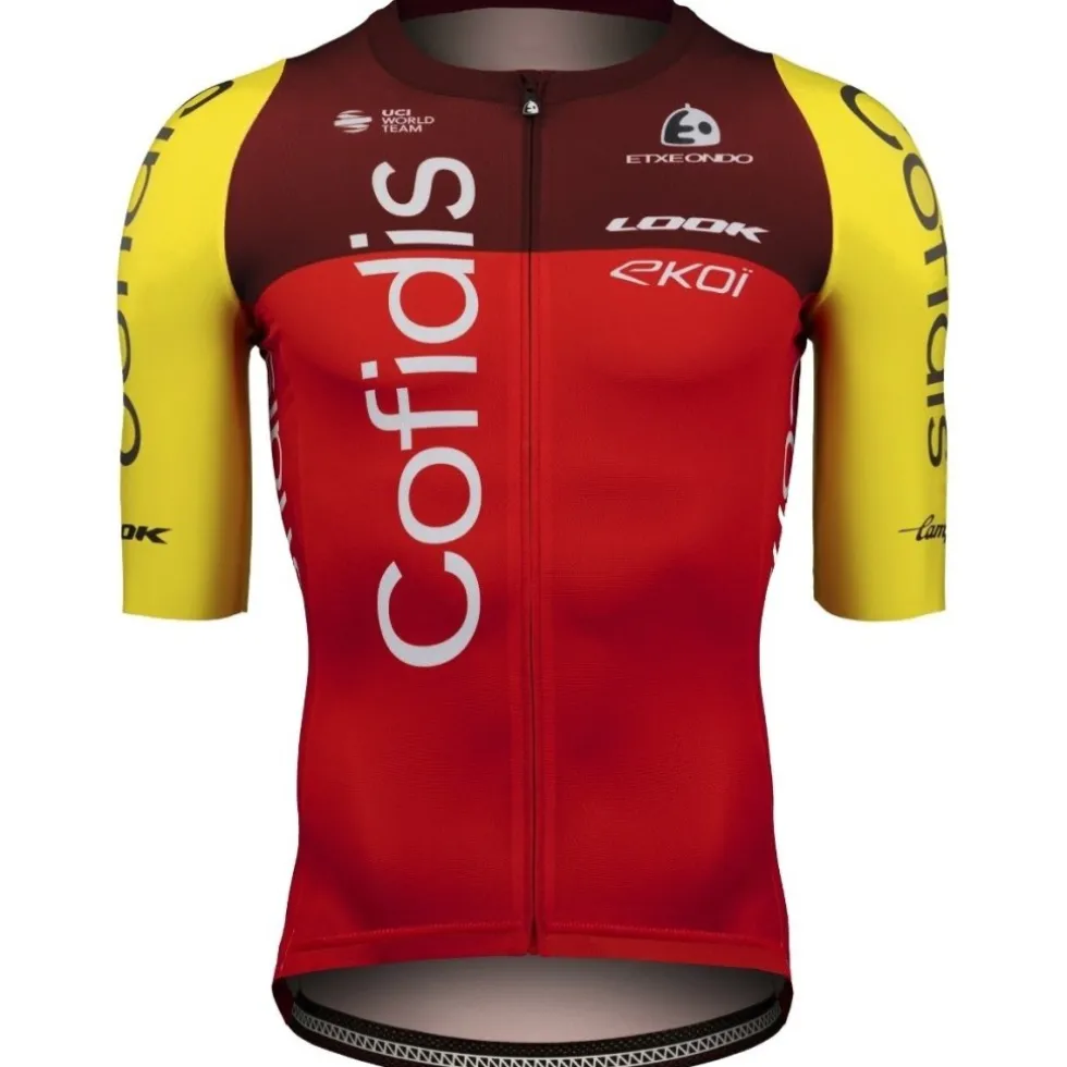Etxeondo Aero Fietsshirt met Korte Mouwen Heren - Team Cofidis