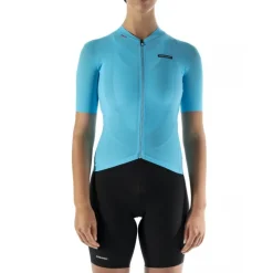 Etxeondo Alda Fietsshirt met Korte Mouwen Dames - Sky Blue