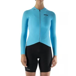 Etxeondo Alda Fietsshirt met Lange Mouwen Dames - Hemelsblauw