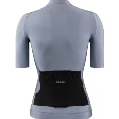 Etxeondo Alda Metálica Fietsshirt met Korte Mouwen Dames - Pearl Gray