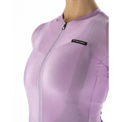 Etxeondo Alda Metálica Fietsshirt met Korte Mouwen Dames - Orchid Pink