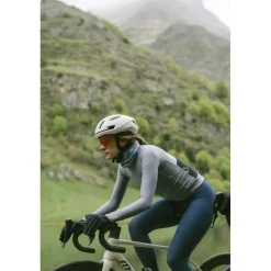 Etxeondo Alda Thermo Fietsshirt met Lange Mouwen Dames - Pearl Gray