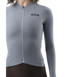 Etxeondo Alda Thermo Fietsshirt met Lange Mouwen Dames - Pearl Gray