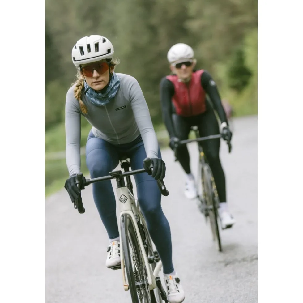 Etxeondo Alda Thermo Fietsshirt met Lange Mouwen Dames - Pearl Gray