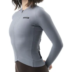Etxeondo Alda Thermo Fietsshirt met Lange Mouwen Dames - Pearl Gray