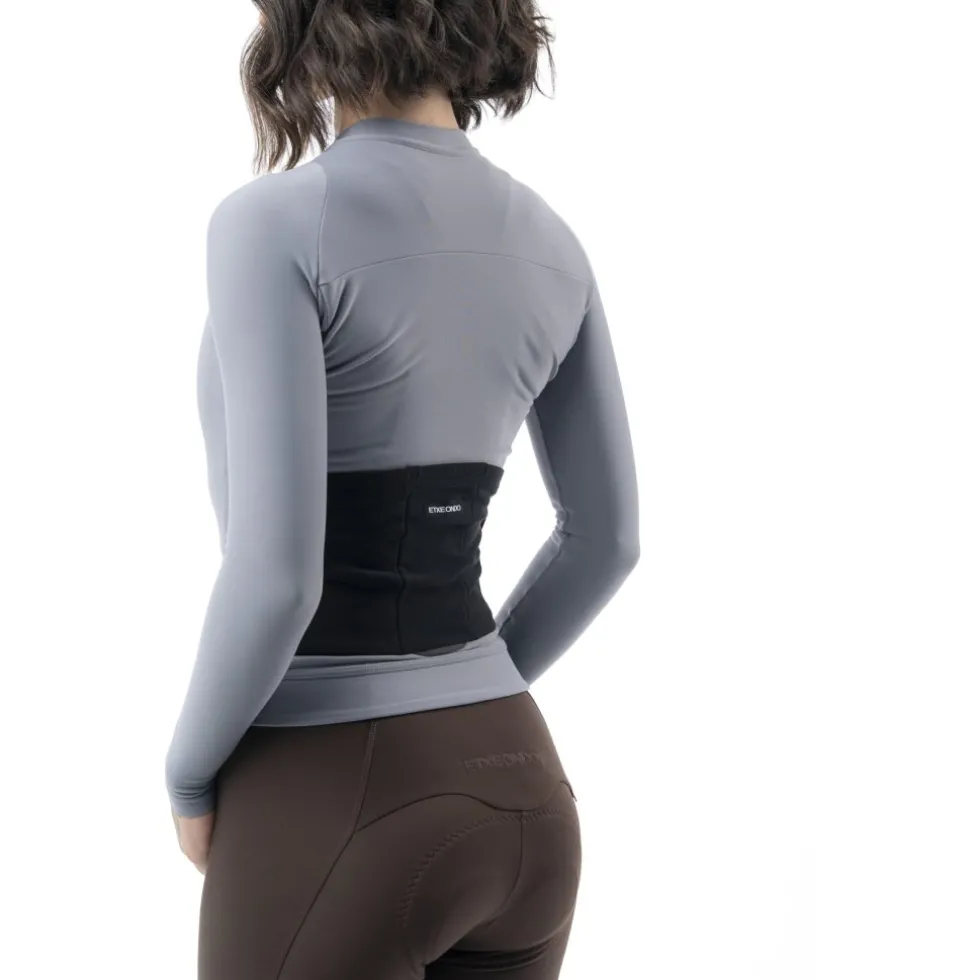 Etxeondo Alda Thermo Fietsshirt met Lange Mouwen Dames - Pearl Gray