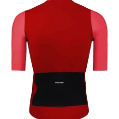 Etxeondo Alde 110 Color Edition Fietsshirt met Korte Mouwen Heren - Coral/Red