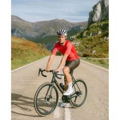 Etxeondo Alde 110 Color Edition Fietsshirt met Korte Mouwen Heren - Coral/Red